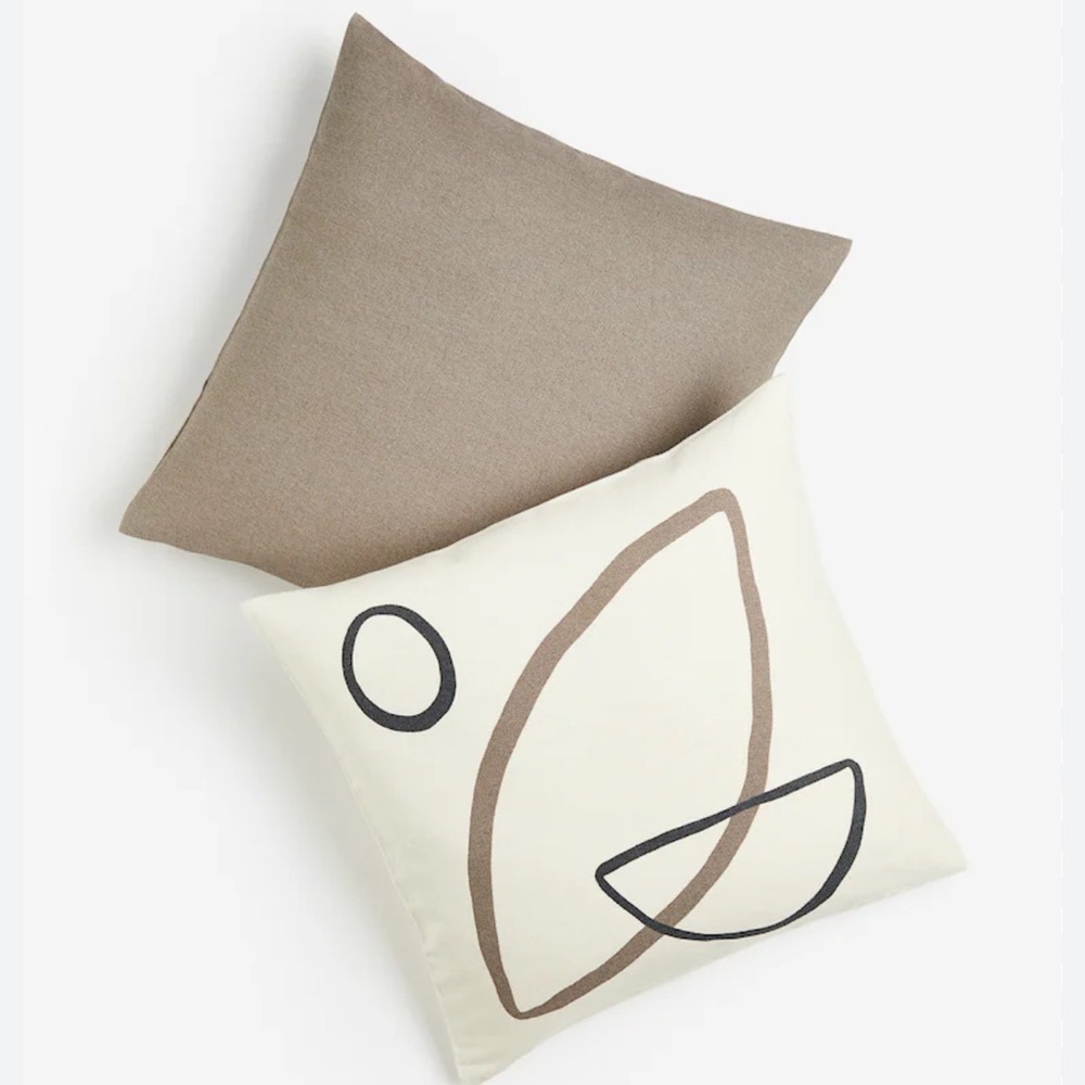 H&M 2-pack Cotton Cushion Covers
